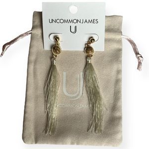 🆕 Uncommon James: Long Fringe Tassel Strand Drop Earrings